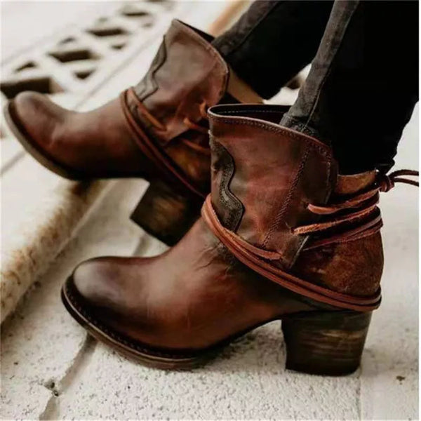 New Boots Women Leather Shoes For Winter Boot Shoes Woman Casual Spring Botas Mujer Female Ankle Ladies Botas